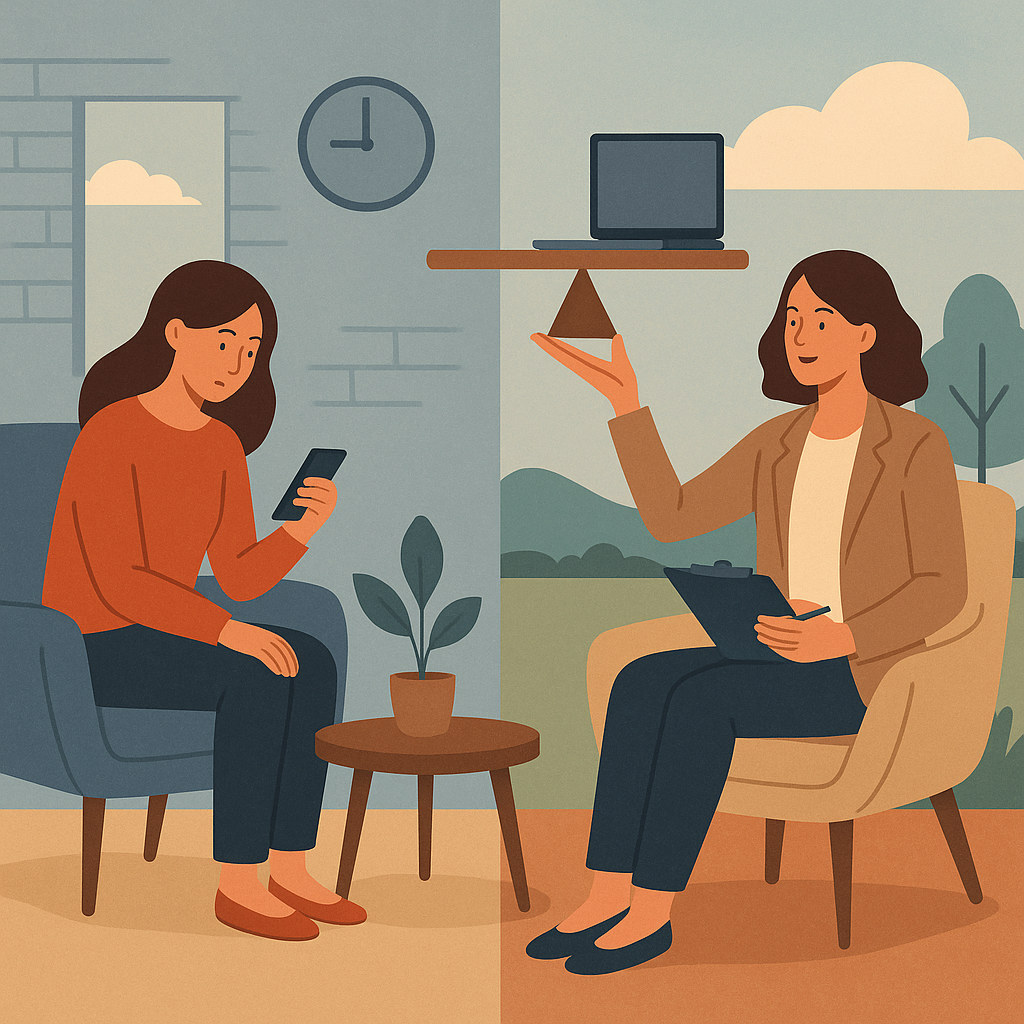 Kompletny przewodnik po coachingu cyfrowym: jak odzyskać balans między życiem online i offline