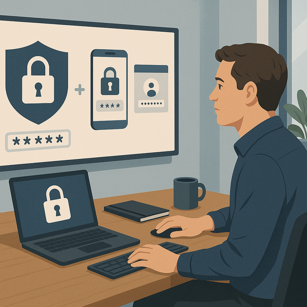 Kurs dla pracowników: bezpieczne hasła, uwierzytelnianie dwuskładnikowe i zarządzanie kontami